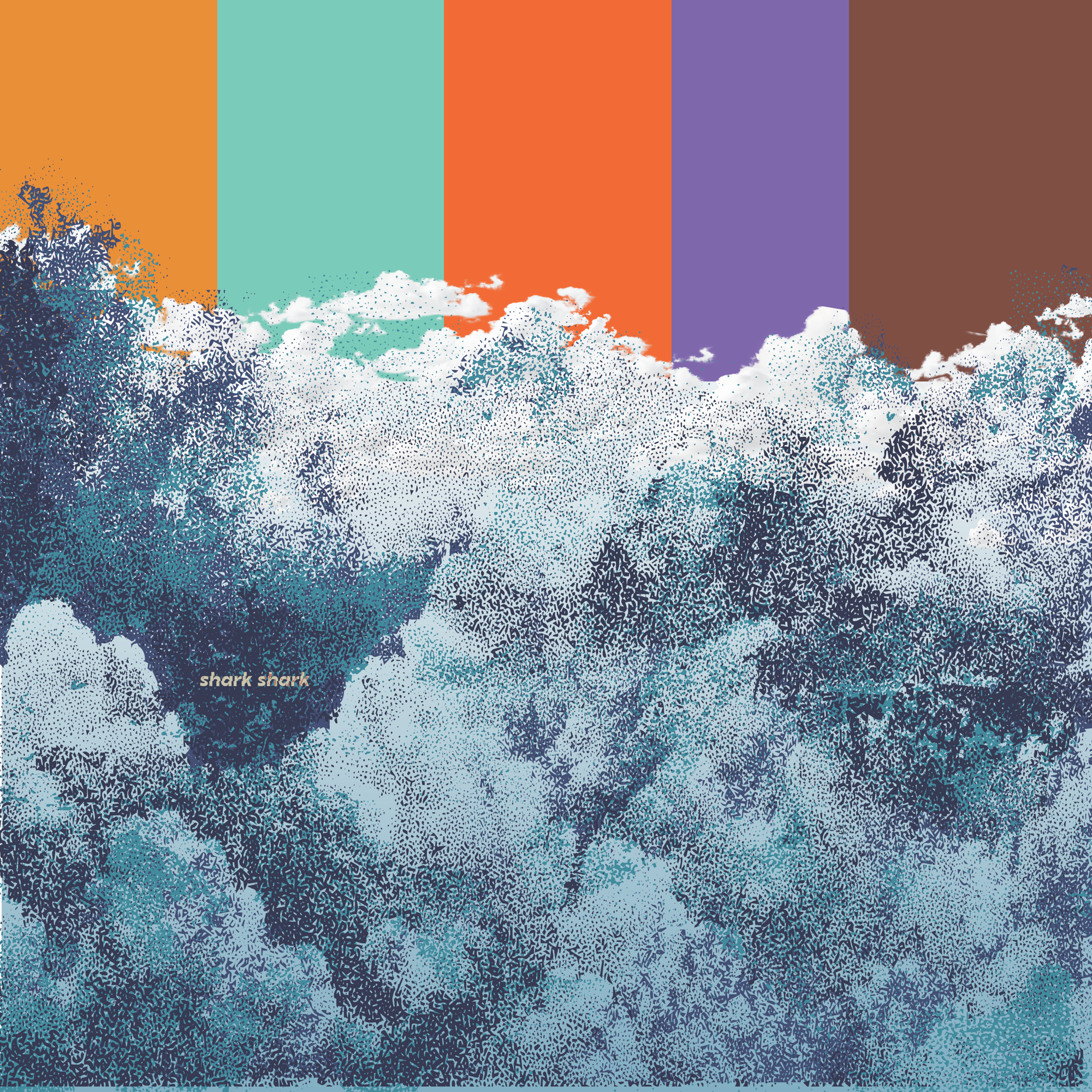 front album artwork for shark shark's EP 229m